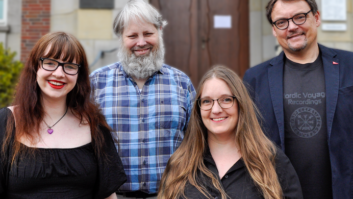 Johanna Schaefer, Johannes Weiler, Tina Heß, Detlef Sowinski (v.l.) Foto: Die Linke