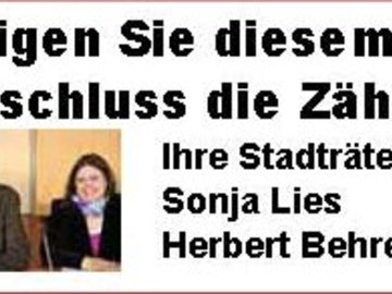 Herbert Behrens und Sonja Lies